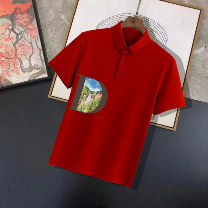 Dior Polo Shirts Short _SKUDiorM-4XL11Ln2428451